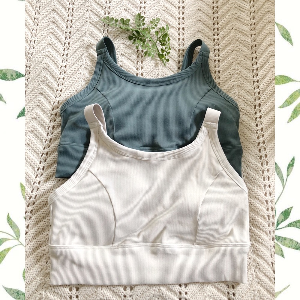 OFFLINE By Aerie Ribbed High Neck Sports Bra Lot Size XL